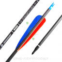 strzała Frontier Skylon FRONTIER Carbon lotki pióra 4" parabolic - strzała Frontier 400 węglowa Carbon - 1szt