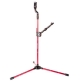 Stojak aluminiowy DECUT wysoki - czerwony Hauda rozkładany
