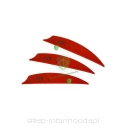 Lotka Bohning AIR 2" gumowa shield - kolor czerwony
