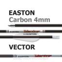 Strzała Easton Vector Carbon 4mm - lotka EP23 - spin 600, 800, 1000, 1200, 1400, 1600, 1800, 2000 (12szt)