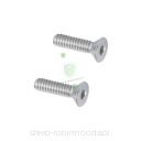 Śruba śrubki calowe montażowe do celownika łuku - 8-32" - stożkowe